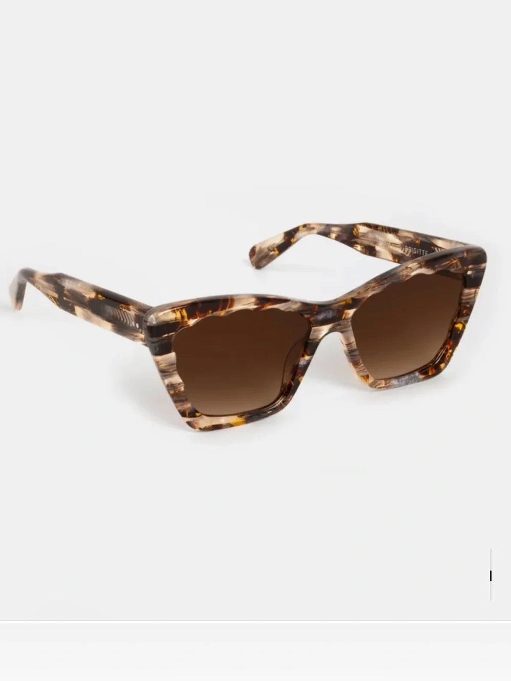 KREWE BRIGITTE Sunglasses Plume